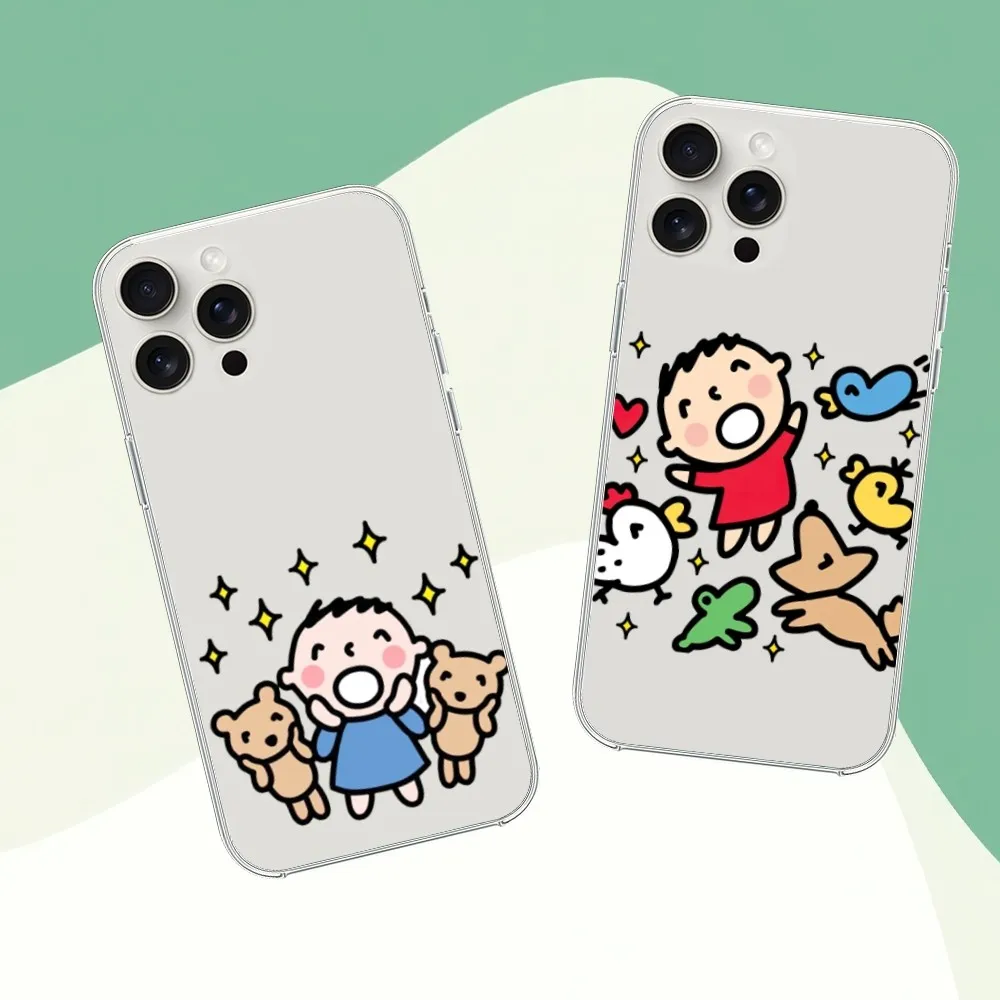 Чехол для телефона MINISO m-minna no t-tabo прозрачный чехол iPhone 13 14 12 11 Max Plus Pro Mini Shell