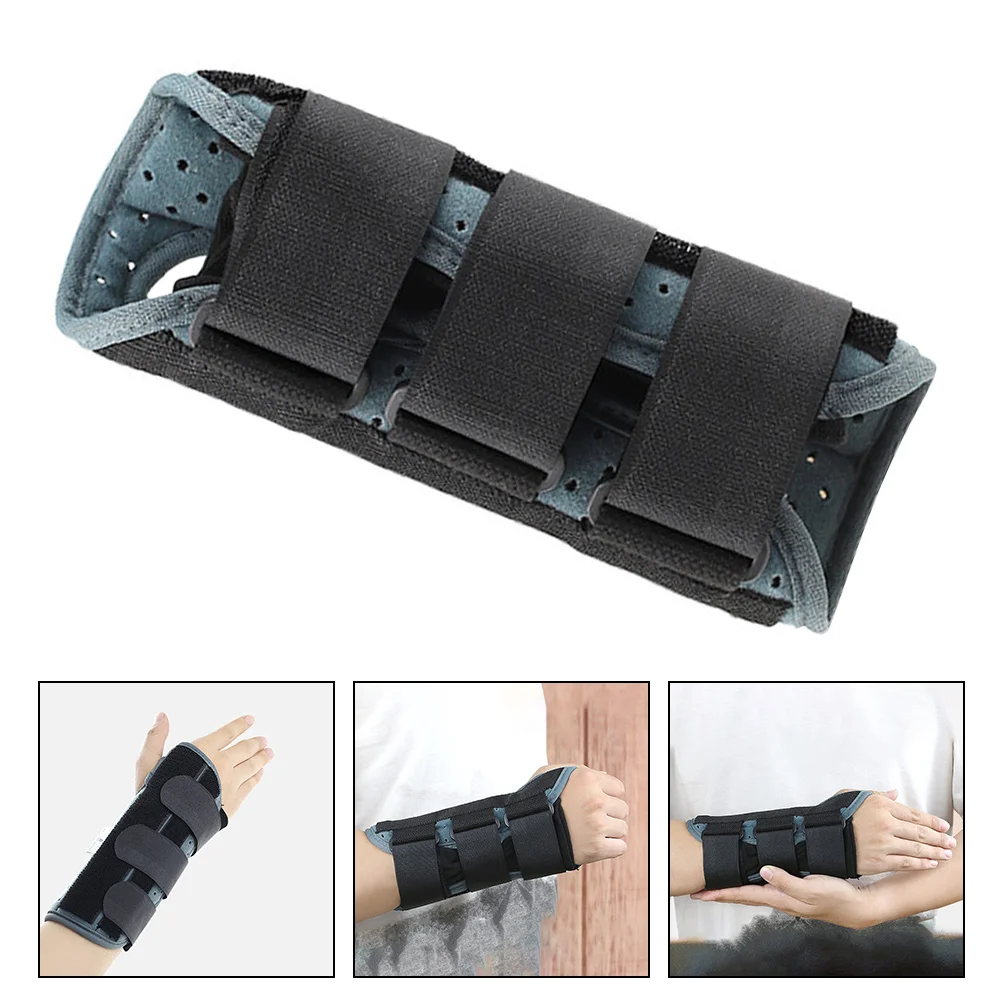 

Professional Wrist Splint Fracture Fixation Belt Hand Support Protector Gray