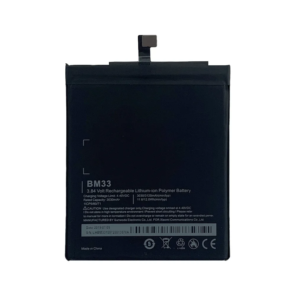 Замена батареи BM33 для Xiaomi Mi 4i Mi4i оригинальный мобильный телефон