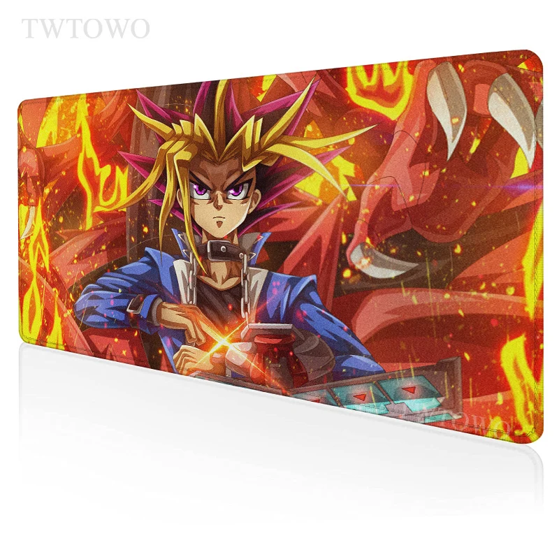 

Japanese Anime Yugioh Mouse Pad Gaming XL Custom Computer New Mousepad XXL Soft Anti Slip Office Computer Table Mat Mouse Mat
