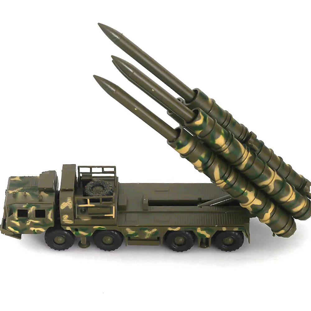 

1/72 S-300 Air Defense Missile System Battle Field Russian China S-300 SA-10 5P85D/S Air Defense Missile Weapon Assembly Model