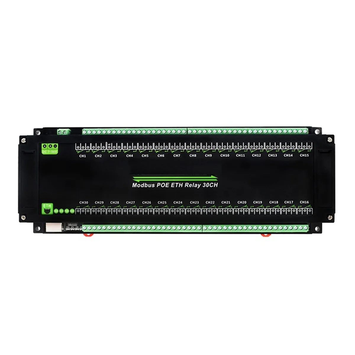 30-канальный релейный модуль Ethernet протокол Modbus RTU/Modbus TCP порт PoE с различными
