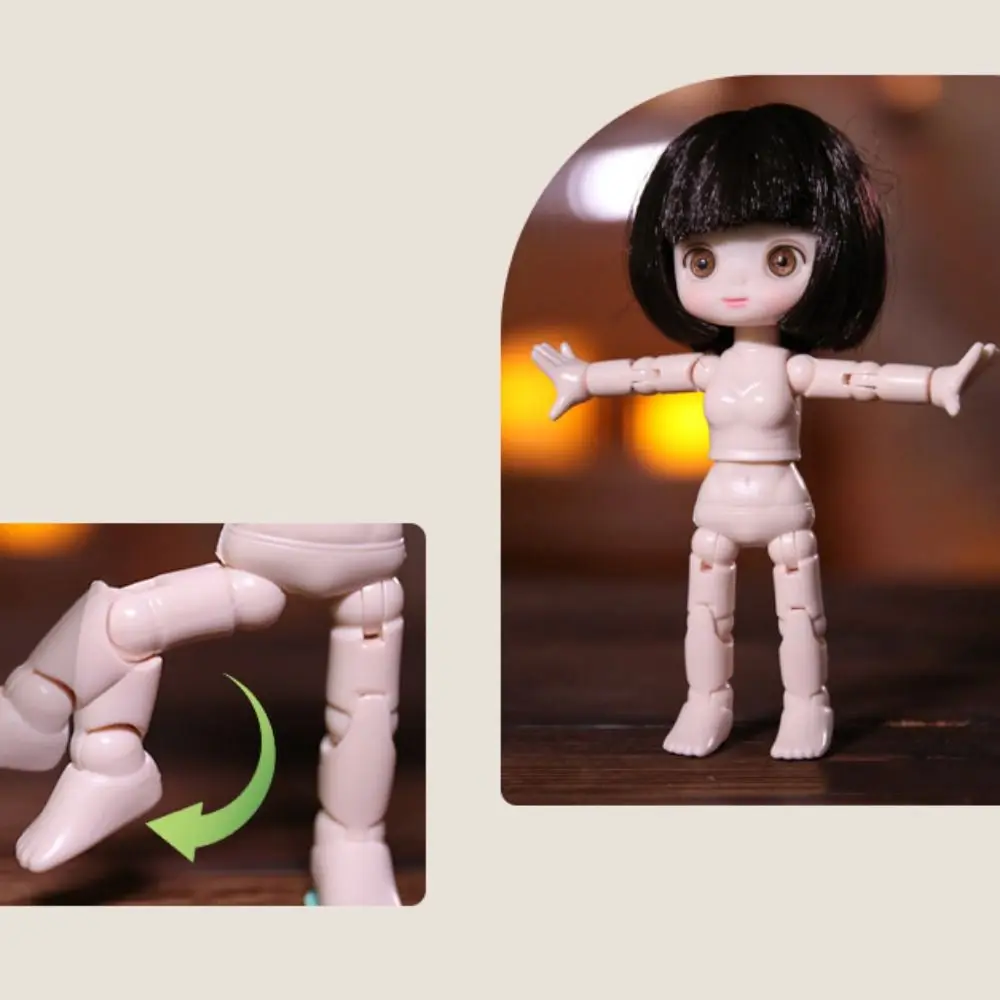 DIY с одеждой Ob11 Bjd кукла наряд 13 суставов имитация куклы принцессы пластик см 1/12 BJD