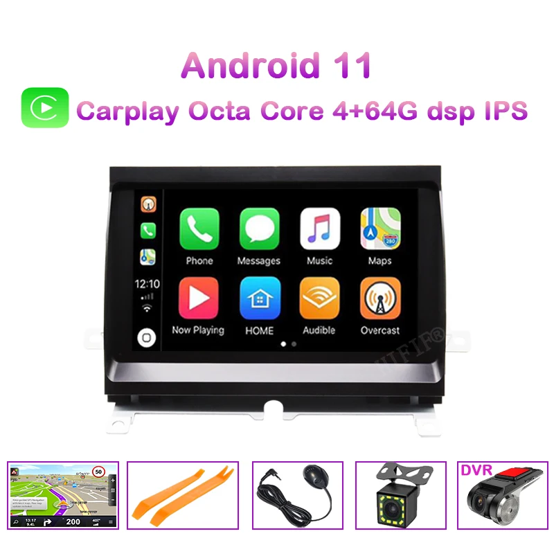 Автомагнитола Android 11 автомобильный мультимедийный плеер NAVI для Land Rover Discovery 3 LR3 L319