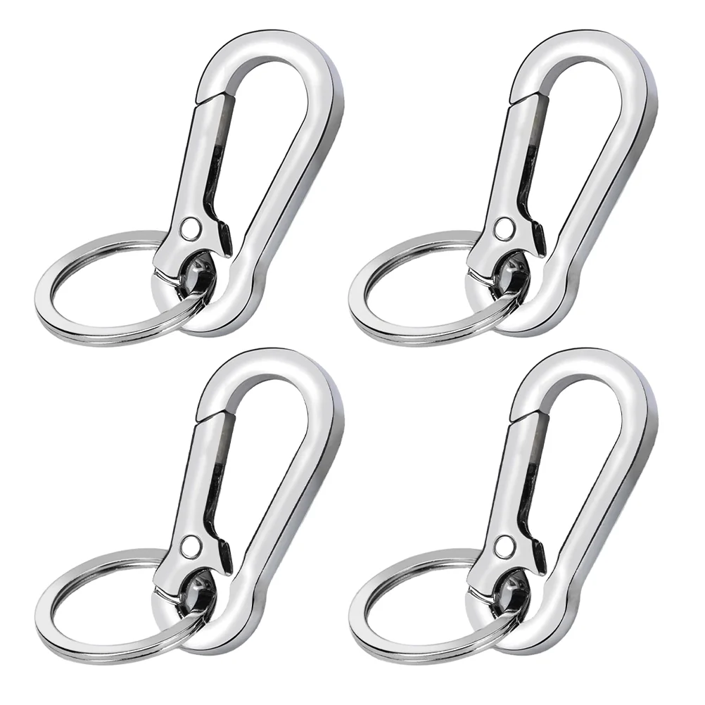 

4 Sets Fashion Practical Creative Waist Hanging Key Holder Waist Key Chain Car Key Ring