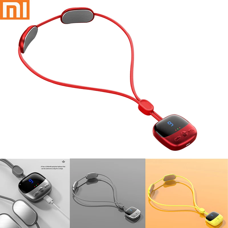 

XIAOMI Smart Mini Hanging Neck Protector Shoulder Cervical Spine Massager Pulse Neckband Hot Compress Artifact Dredging Spine
