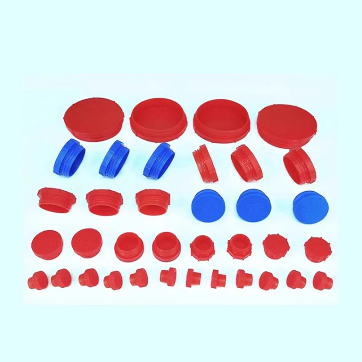 

Пластиковые заглушки для отверстий M10-M68, G1/8-G3