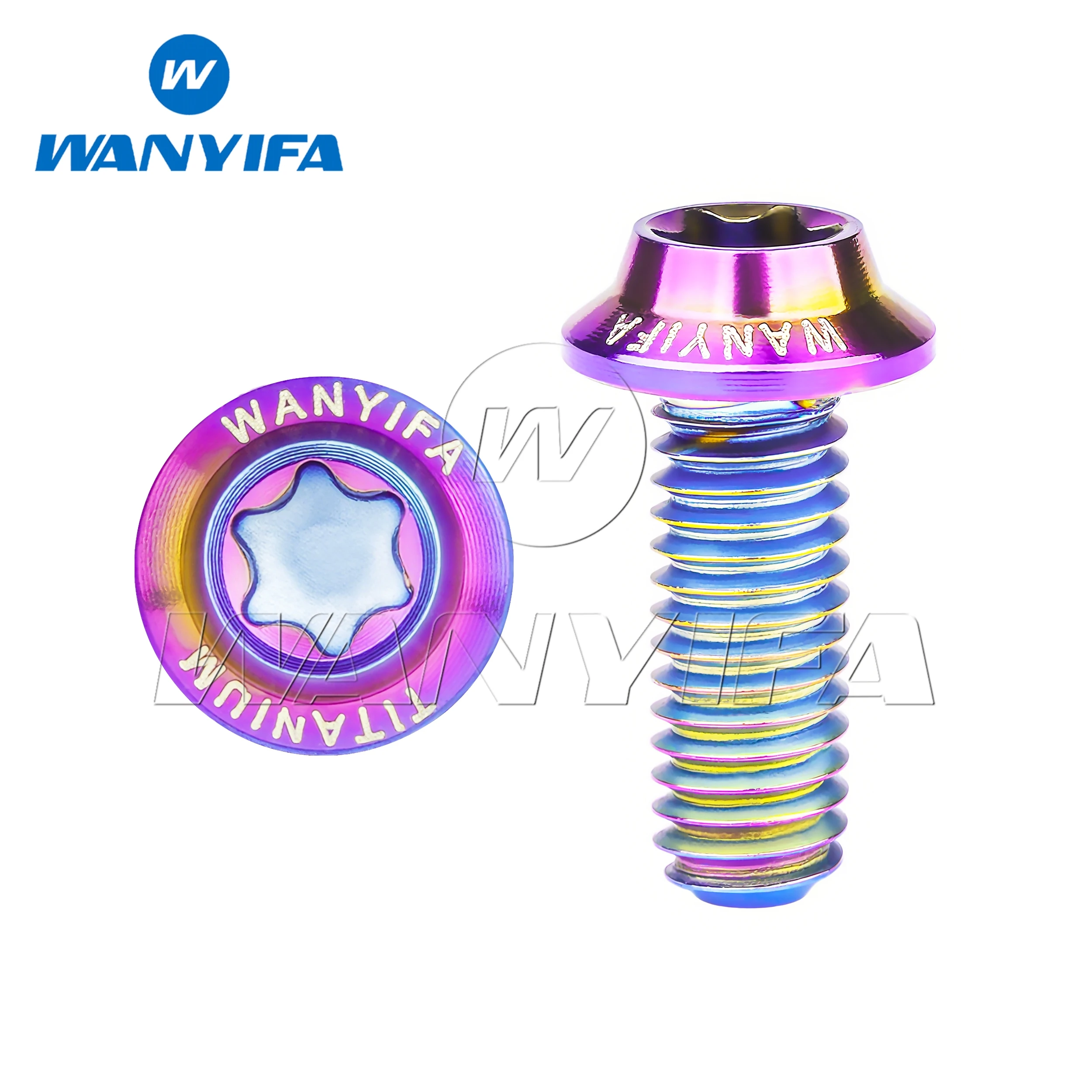 

Титановые винты Torx с полукруглой головкой M3 x 6-20 мм (T10) для велосипеда/дорожного велосипеда ​