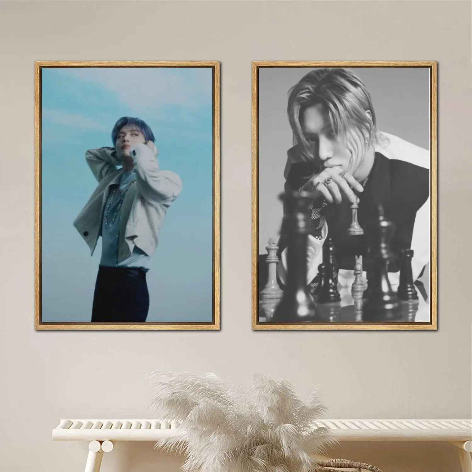 Taemin Poster Painting 24x36 Wall Art Canvas Posters room decor Modern Family bedroom Decoration Art wall decor