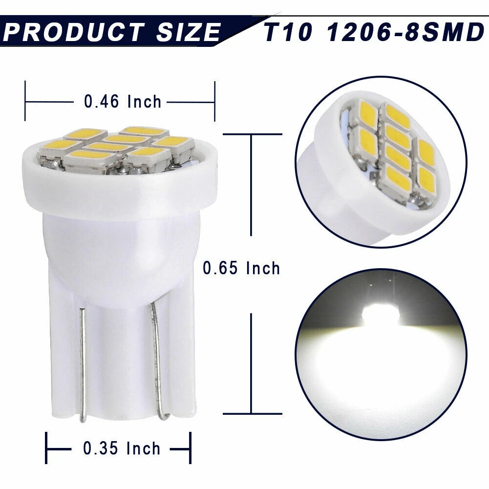 6000K белая фотолампа для интерьера Toyota 4runner 18 шт. внутренняя номерного знака