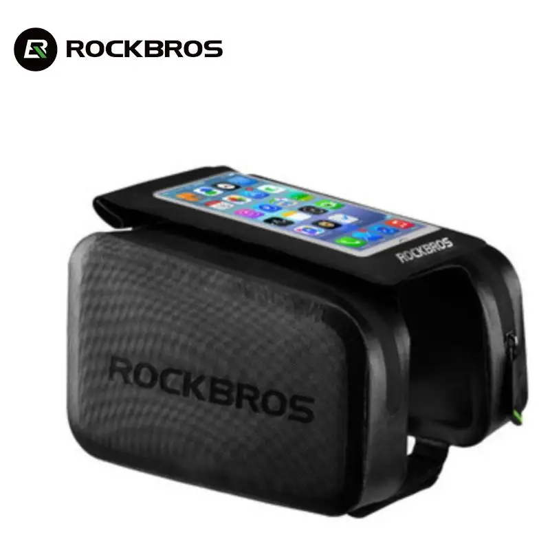 

Rockbros official Bag Waterproof Touch Screen Cycling Bag Top Tube Frame Removable Phone 2 IN 1 Parcel MTB Accessories