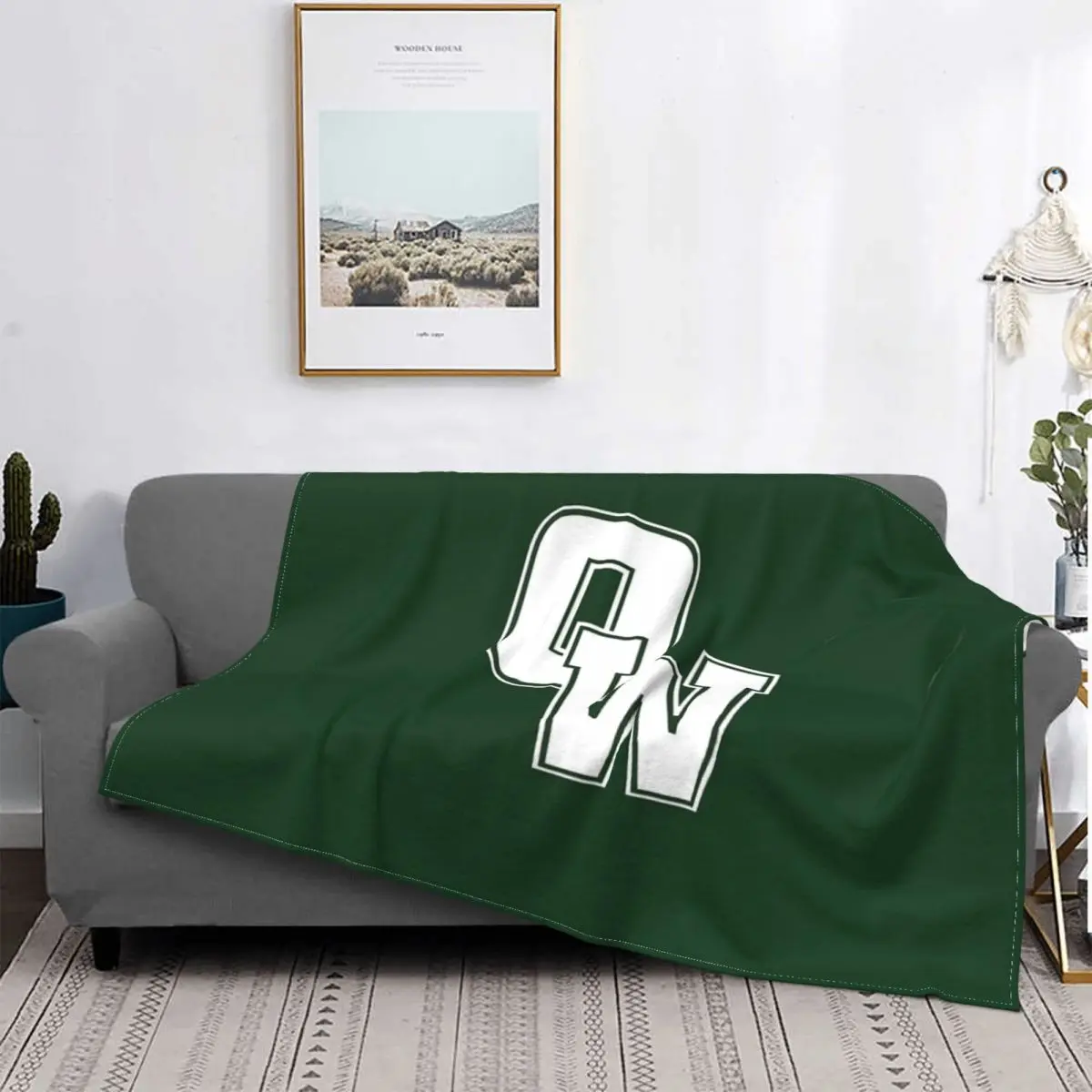 

Manta Suny Old Westbury para la cama, colcha a cuadros, muselina