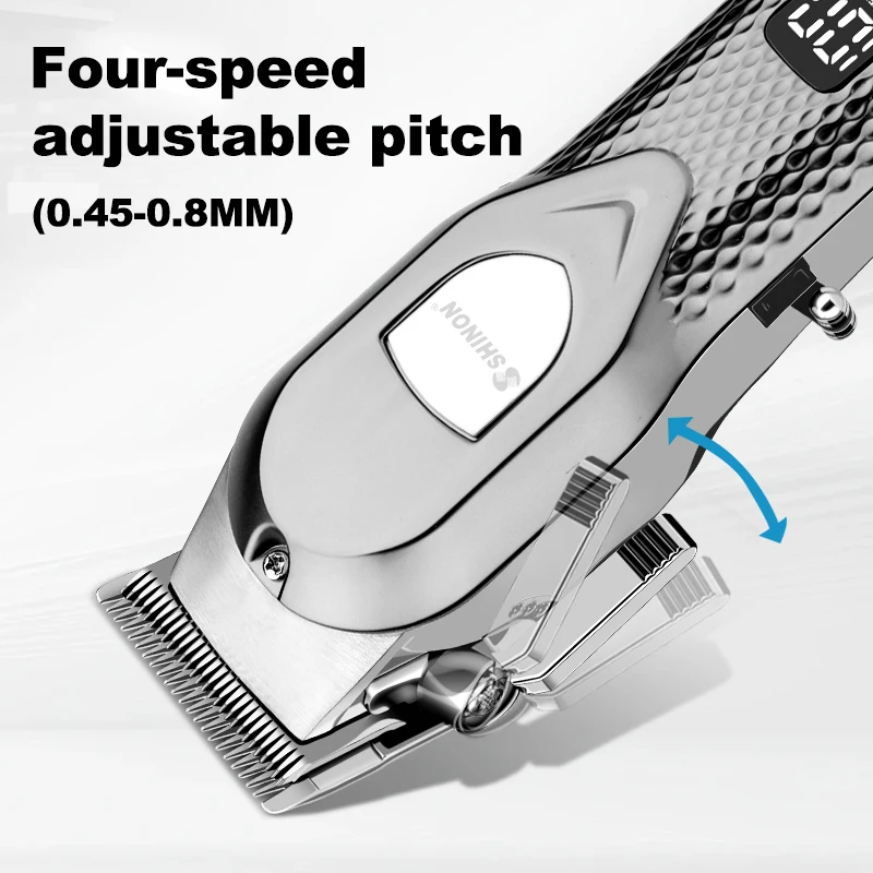 Машинка для стрижки волос Resuxi SHINON профессиональная электрическая Беспроводная