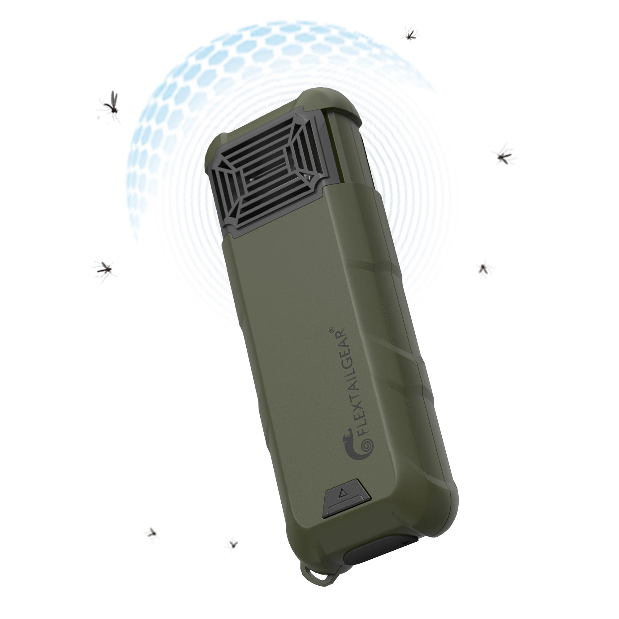 фумигатор от комаров FLEXTAILGEAR, Устройство для уничтожения насекомых портативное, с аккумулятором