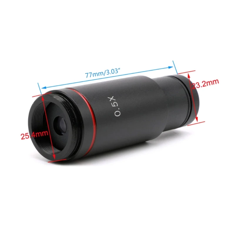 Адаптер для микроскопа 0 5X объектива с креплением C 23 2 мм окуляра камеры CCD