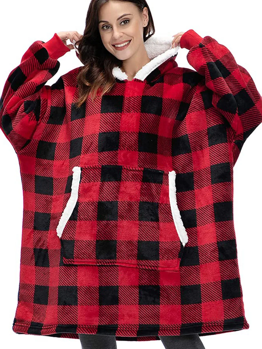 Oversized Hoodie Sweatshirt Women Tie 