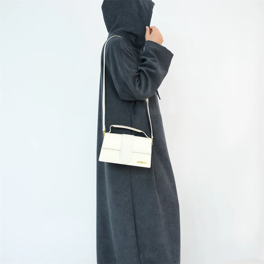 2024 Рамадан Новый Черный Ид Скромные Теплые Зимние Абаи Мусульманские Женщины