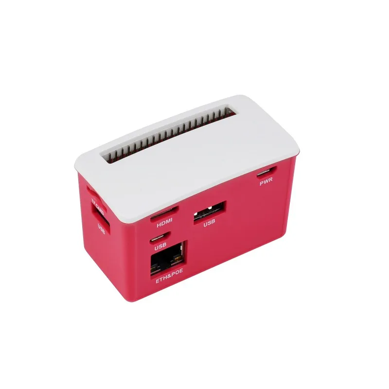 

2023 PoE Ethernet/фотобокс для Raspberry Pi Zero Series, 3x USB 2,0, 802.3af-совместимый