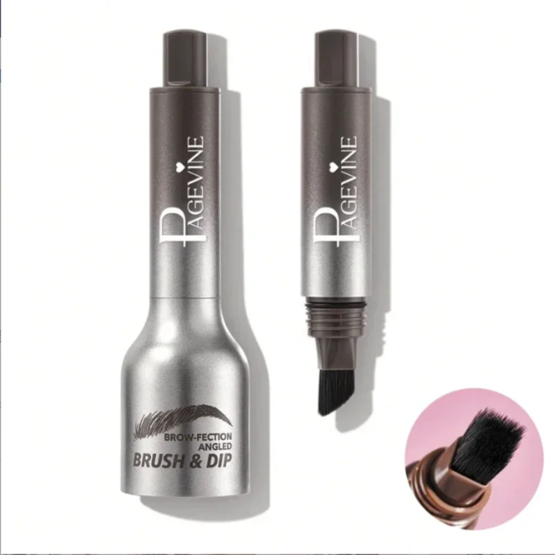 Угловая квадратная 3d-кисть для окрашивания бровей карандаш водостойкая большая