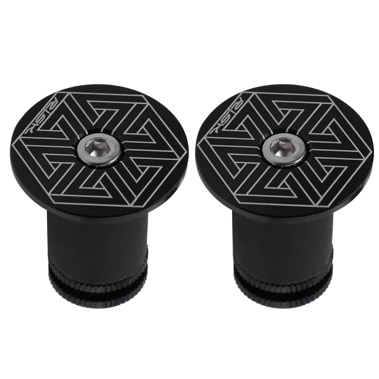 

2pcs Expanding Handlebar Ends Plug Practical Bike Locking Caps Bar Ends