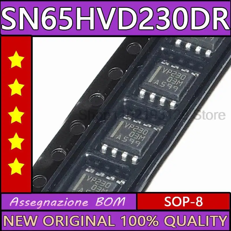 

10 шт. SN65HVD230 SN65HVD230DR VP230 sop-8 Новая фотография