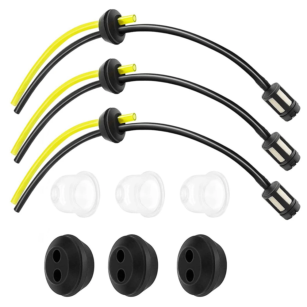 

3PCS Fuel Gas Hose String Tube Petrol Pipe For Trimmer Chainsaw Blower Hoses Outdoor Power Equipment Chainsaw Parts & Accessorie