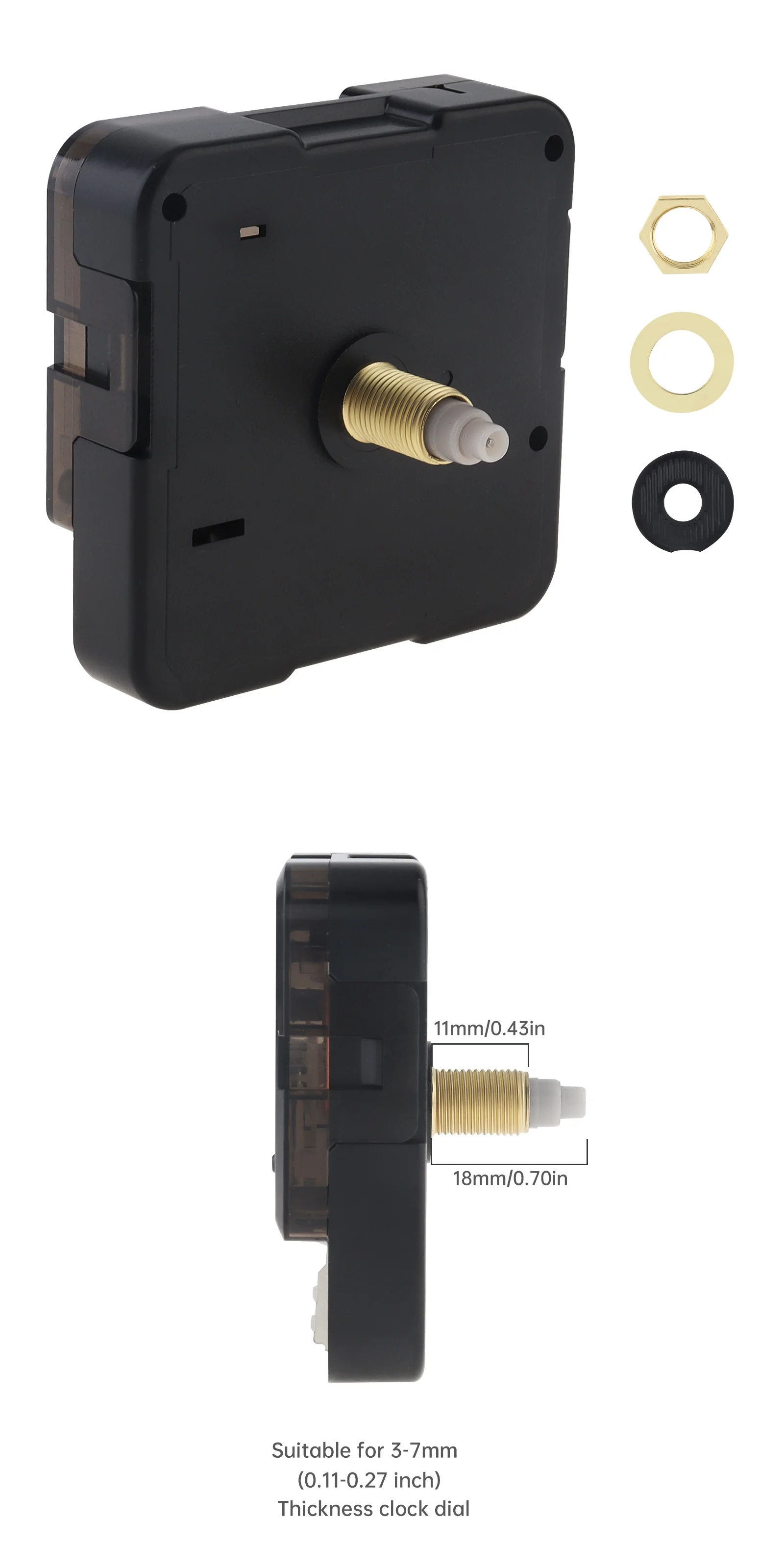 

Кварцевый механизм для настенных часов