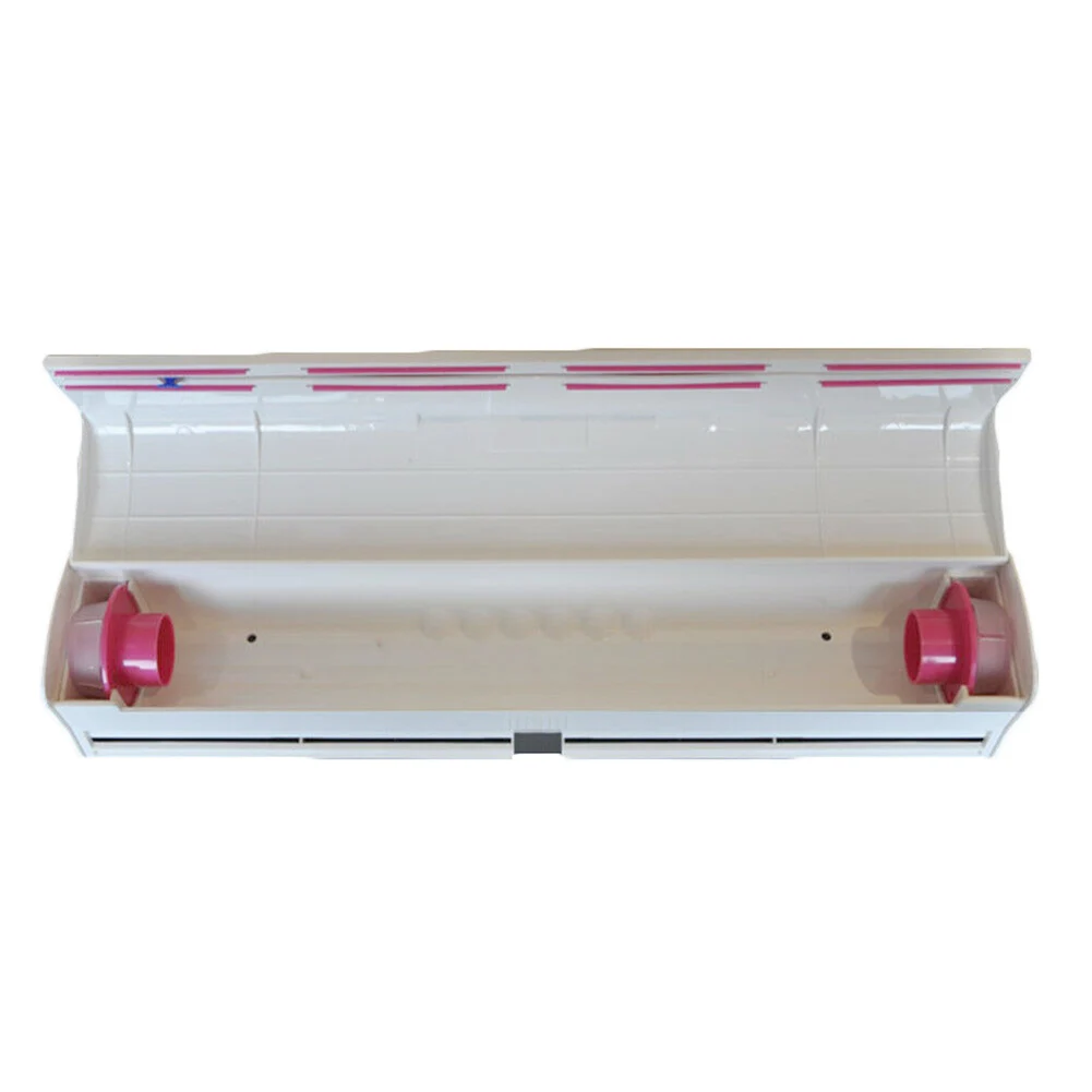 

Plastic Wrap Dispenser Holder Cutter Reusable Sealing Film Cutter for Housewarming Gifts