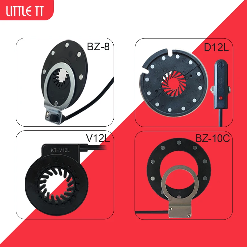 

Ebike KT Pedal Assistant Sensor 6 8 12 Magnets BZ4(8) BZ10C V12L D12L Dual Hall Sensors PAS 3Pin E-Bike Modified Accessories