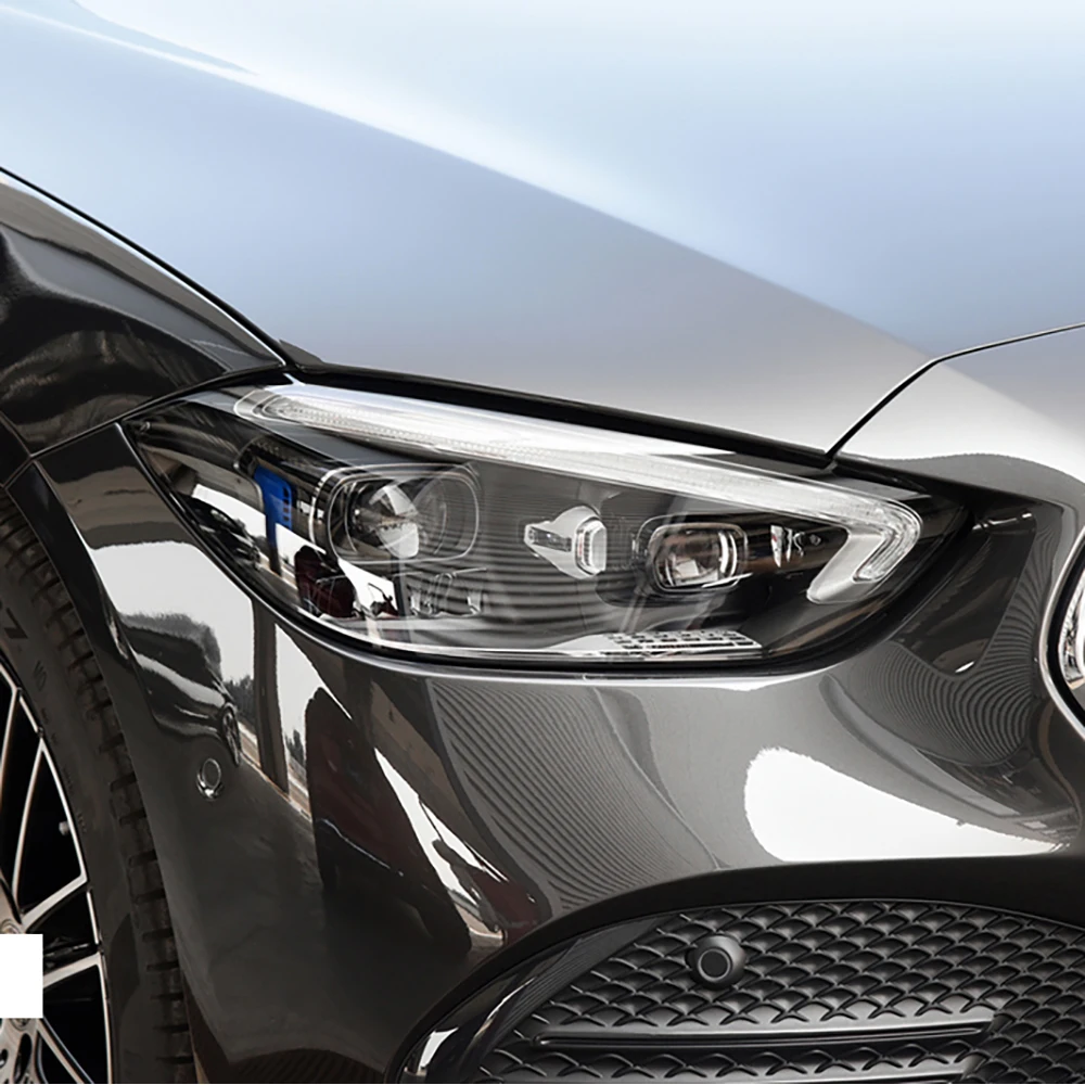 Для Benz C-Class W206 2022 2023 2024 прозрачная крышка объектива фар из плексигласа абажур