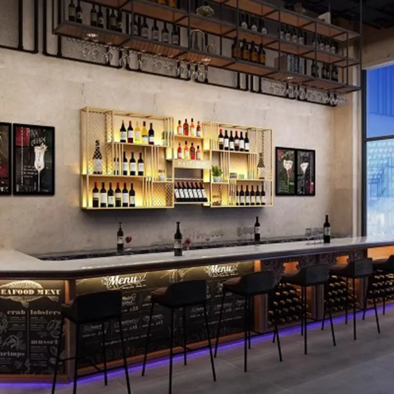 Патио Барный шкаф Бутик Коммерческий большой уличный угловой кофе Европейский