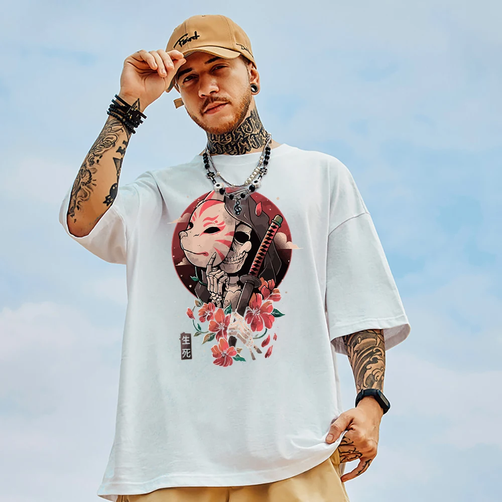 

Футболка мужская хлопковая с коротким рукавом, под маску