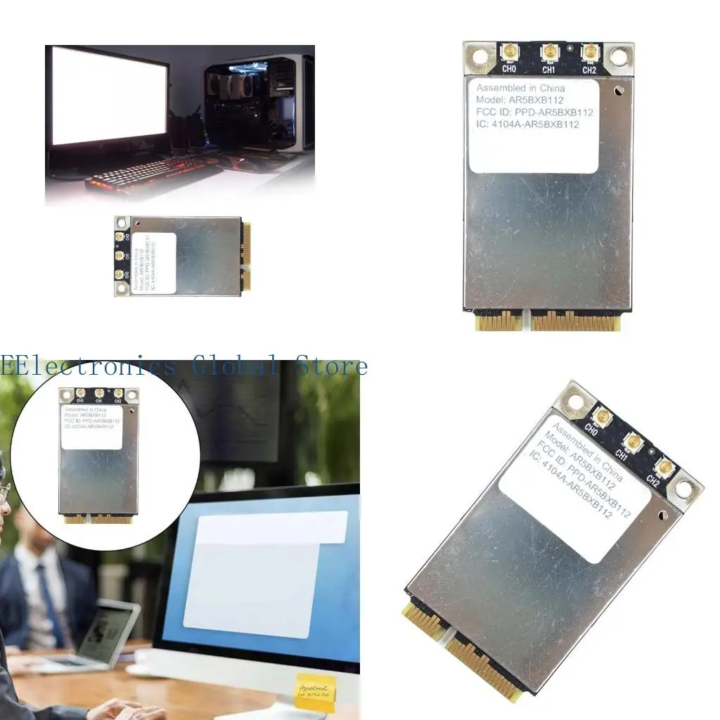 Фото 462B AR9380 Mini PCI-E, двухдиапазонный Wi-Fi, 2,4/5 ГГц, 450 Мбит/с, AR5BXB112, двухдиапазонный №1