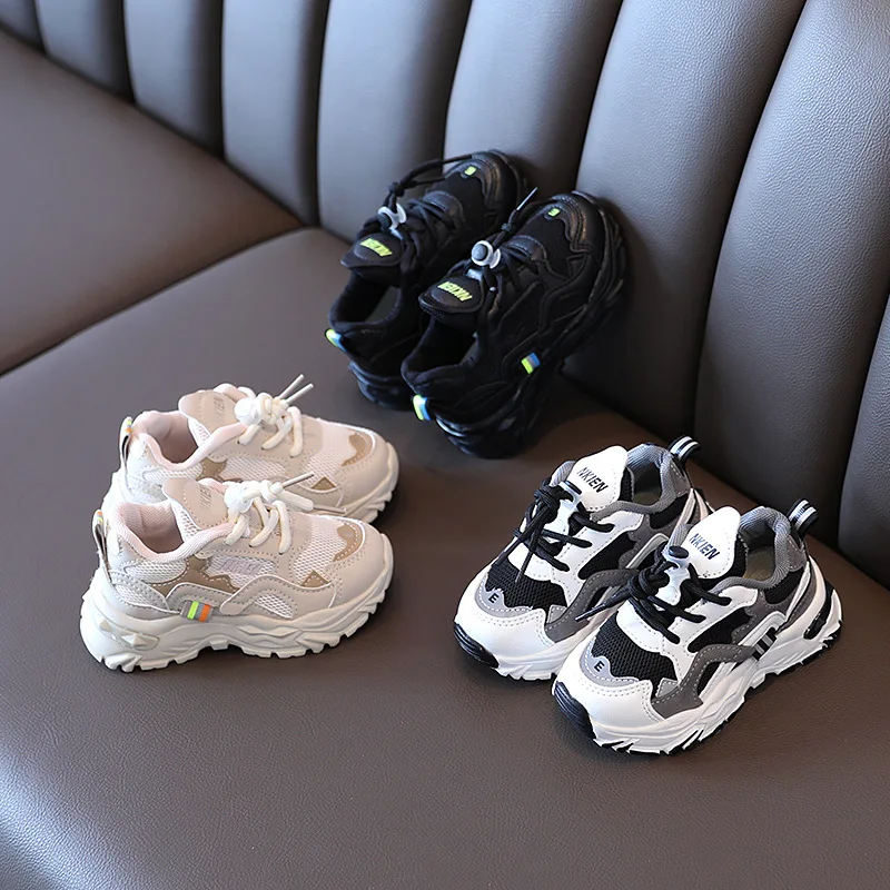 CAPSELLA KIDS Sports Shoes Spring 1-6 Years Children Mesh Outdoor Sneakers Boys Girls Soft Sole Breathable Running Shoes 21-30 2 CAPSELLA KIDS Sports Shoes Spring 1-6 Years Children Mesh Outdoor Sneakers Boys Girls Soft Sole Breathable Running Shoes 21-30 2