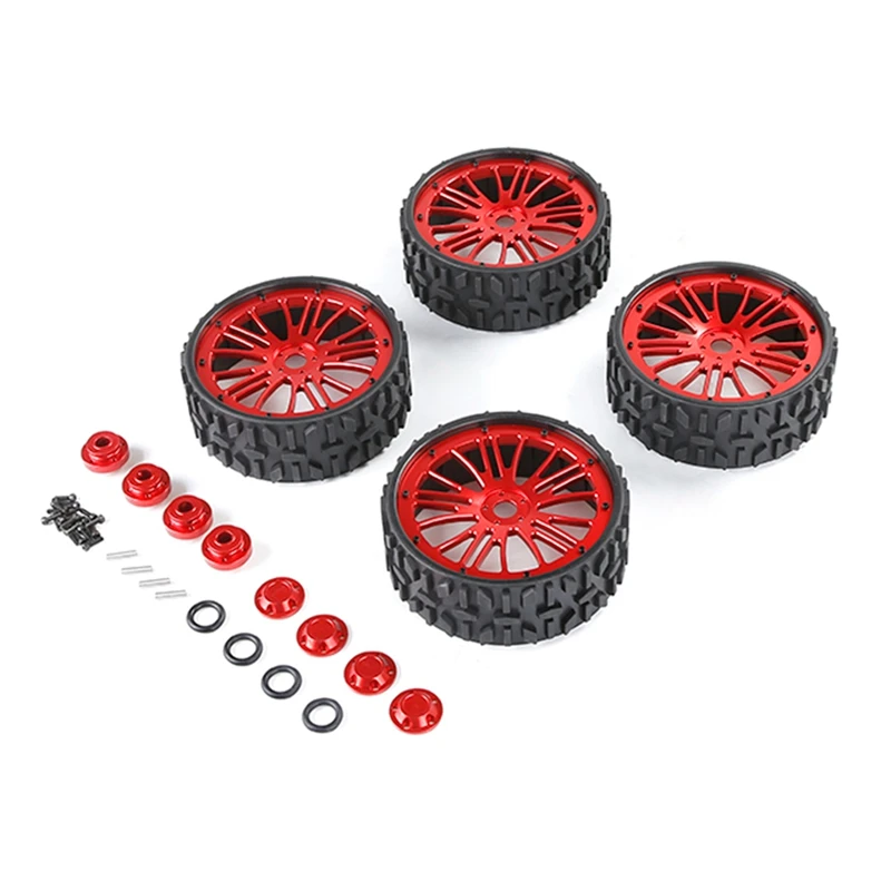

New Upgrade Off-Road Car Rear And Front Hubs Set Kit For 1/5 Rovan Rofun LT LOSI 5IVE-T Truck Spare Toys Parts