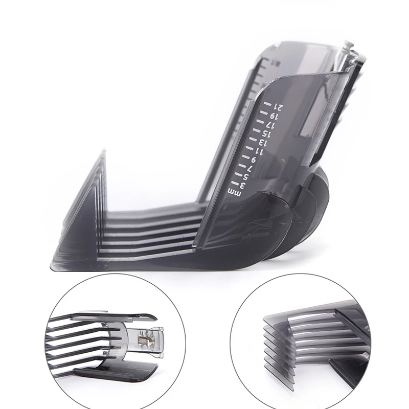 1PCS Black Hair Clippers Beard Trimmer Comb Attachment For P