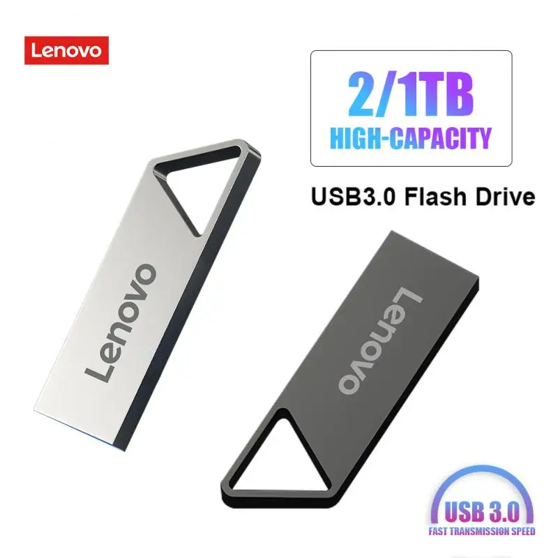 

Lenovo 2TB Metal USB Flash Drive Memory 1TB 512GB 256GB Waterproof OTG Pen Drive 128GB 64GB High Speed Flash Memory Stick