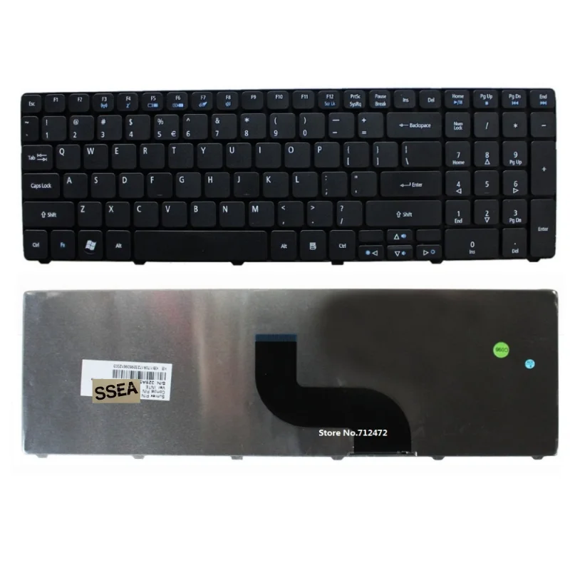 

New US English keyboard For Acer 5810T 5810 5800 5750 5745 5742 5741G 5741 5740 5738 5736G 5736 5625 5553 5552 5551 5542G 5542