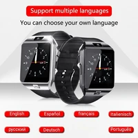 Smart Watch Dz09 Smart Clock Support Sim Camera Men Women Sport Bluetooth Wristwatch For Samsung Huawei Xiaomi Android Phone