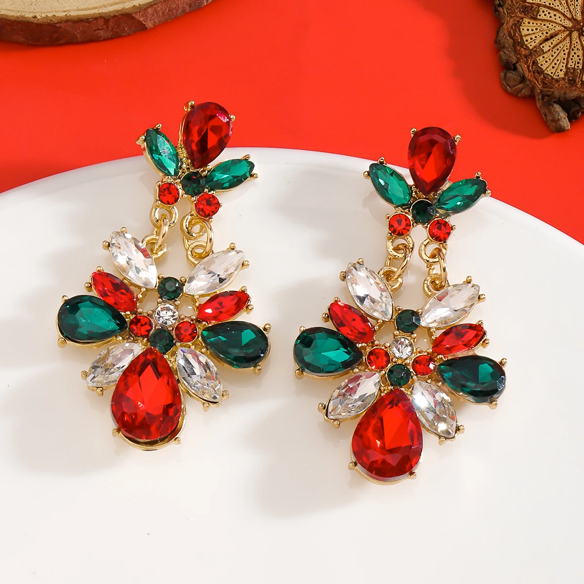 Vedawas Рождественские красочные фотообои элегантные Геометрические Красочные