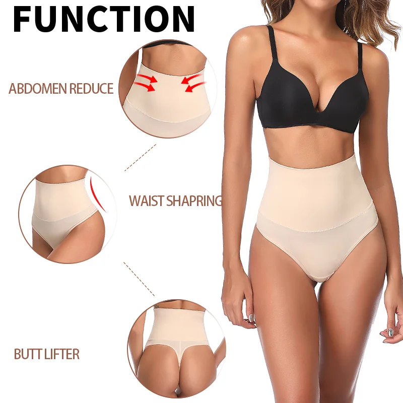 High Waist Control Panties Women WaIst Trainer Butt Lifter Thong Lingeries JOYSHAPER Tummy Slimming Fajas Invisible Underwear