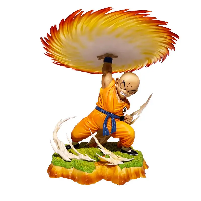 

Dragon Ball Z Figure Kienzan Kuririn PVC Gk Figurine Dbz Anime Figures Kulilin Statue Collectible Model Decoration Toy Gift 25cm