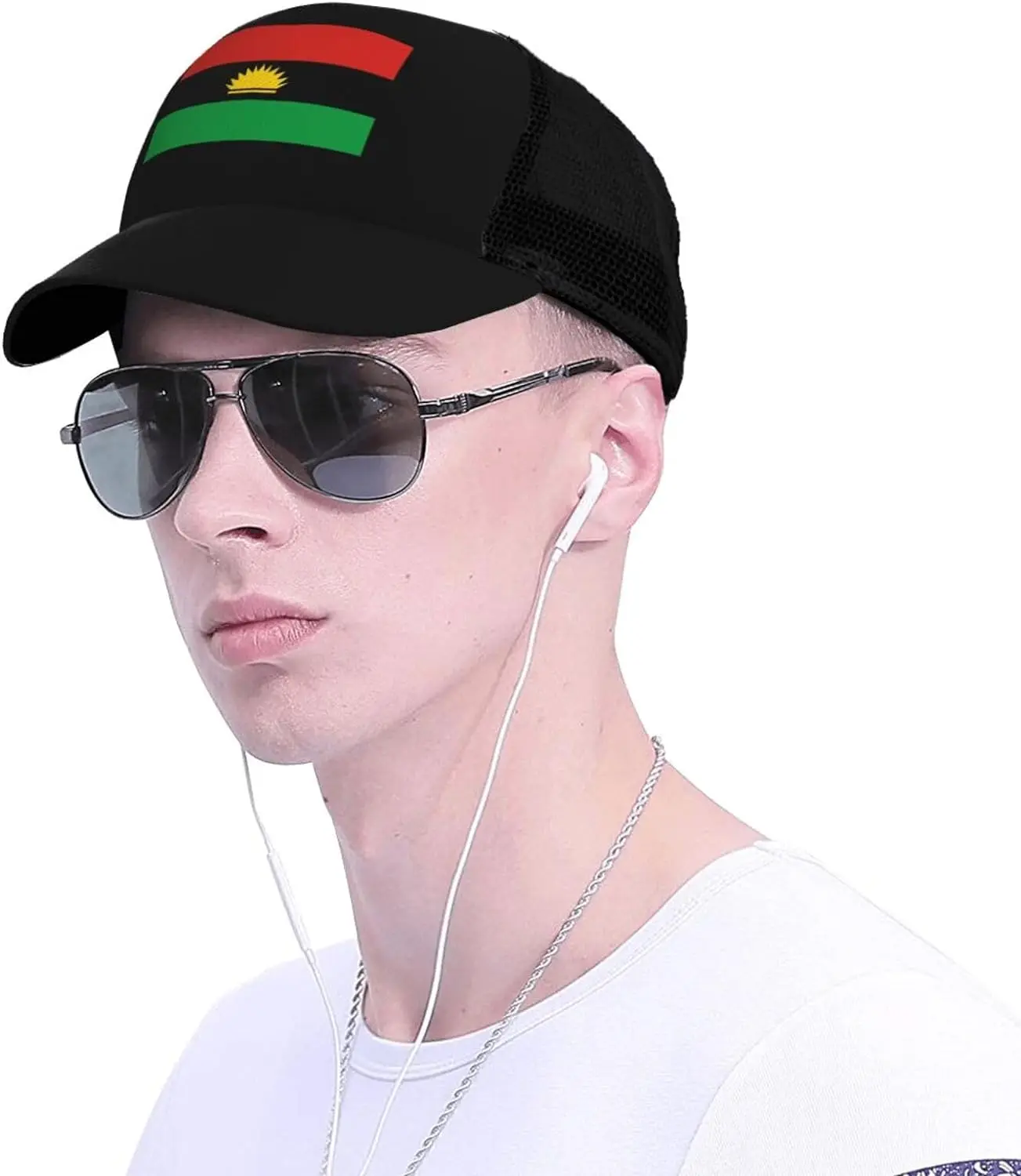 Бейсбольная кепка с флагом Джафра унисекс регулируемая уличная бейсбольная