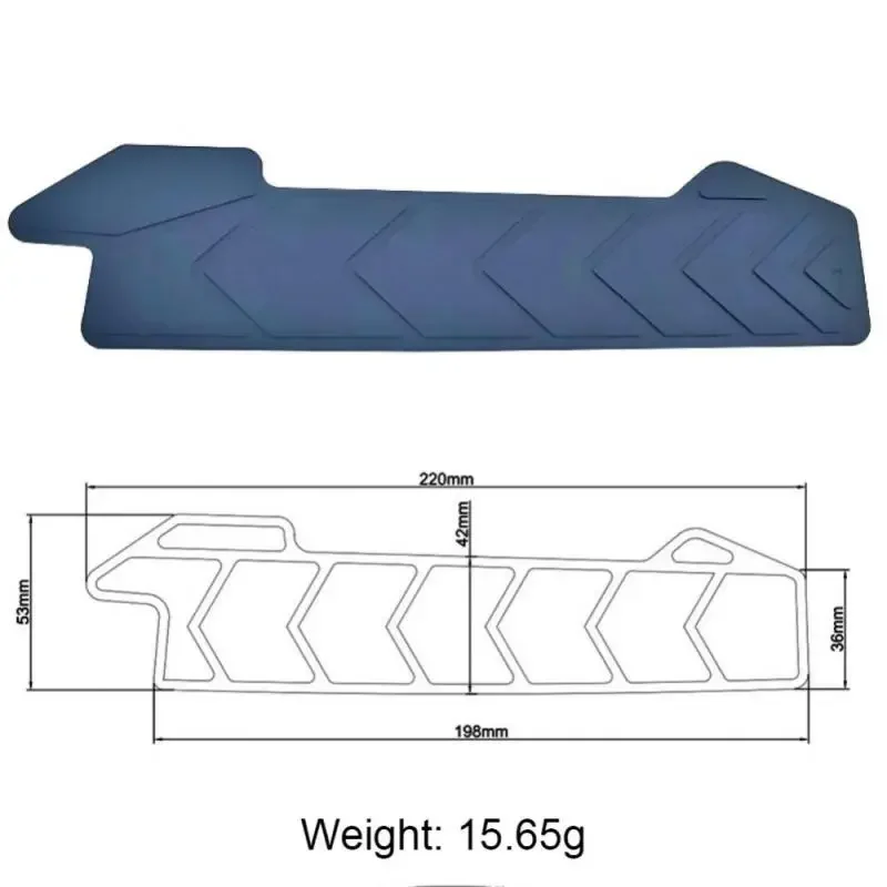 Силиконовая наклейка на велосипедная цепь защита рамы велосипеда защиту цепи
