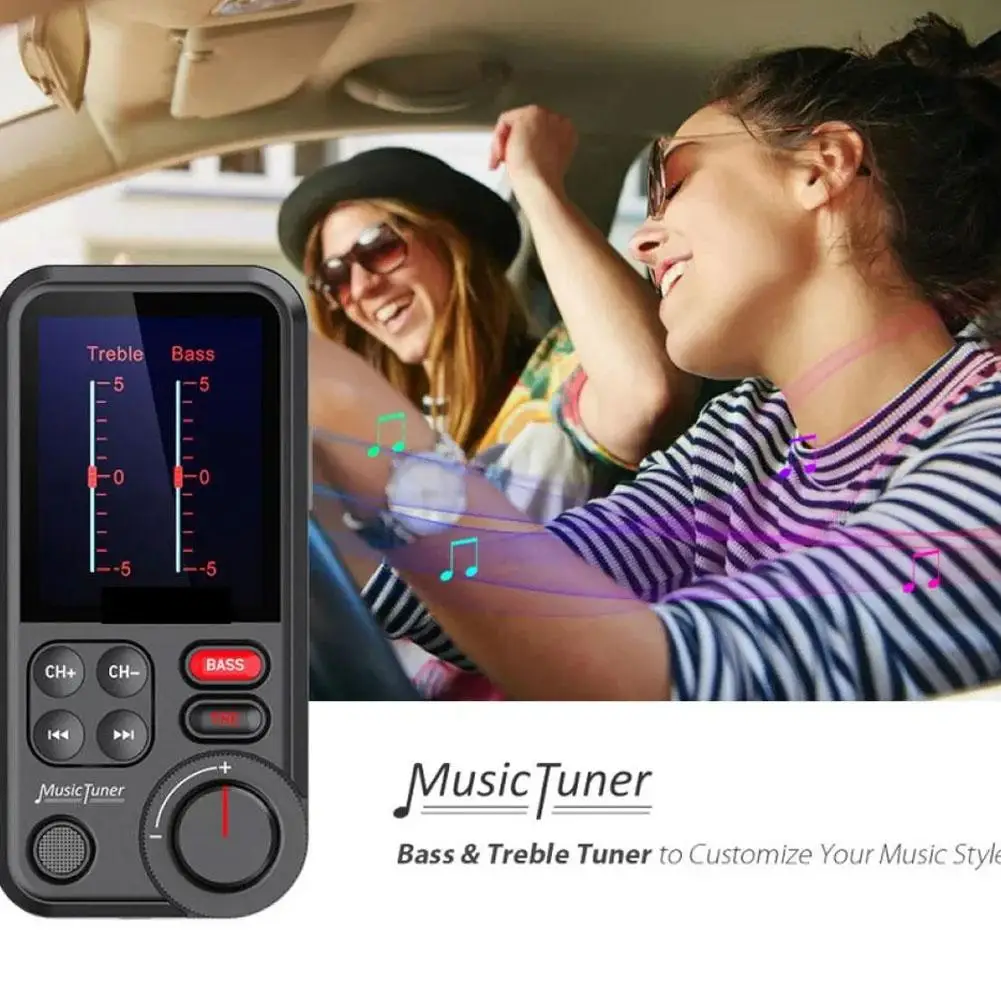 

Bluetooth автомобильный беспроводной FM-передатчик, радиоадаптер, быстрая зарядка, MP3 автомобильный музыкальный плеер, зарядное устройство, бас D6U1