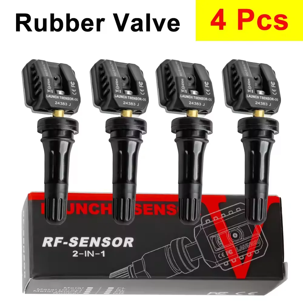 

RF-датчик для Launch LTR05 TPMS, 315/433 МГц, 2-в-1, датчик давления в шинах для 5011 V2 I-TPMS TSGUN CRT5011E