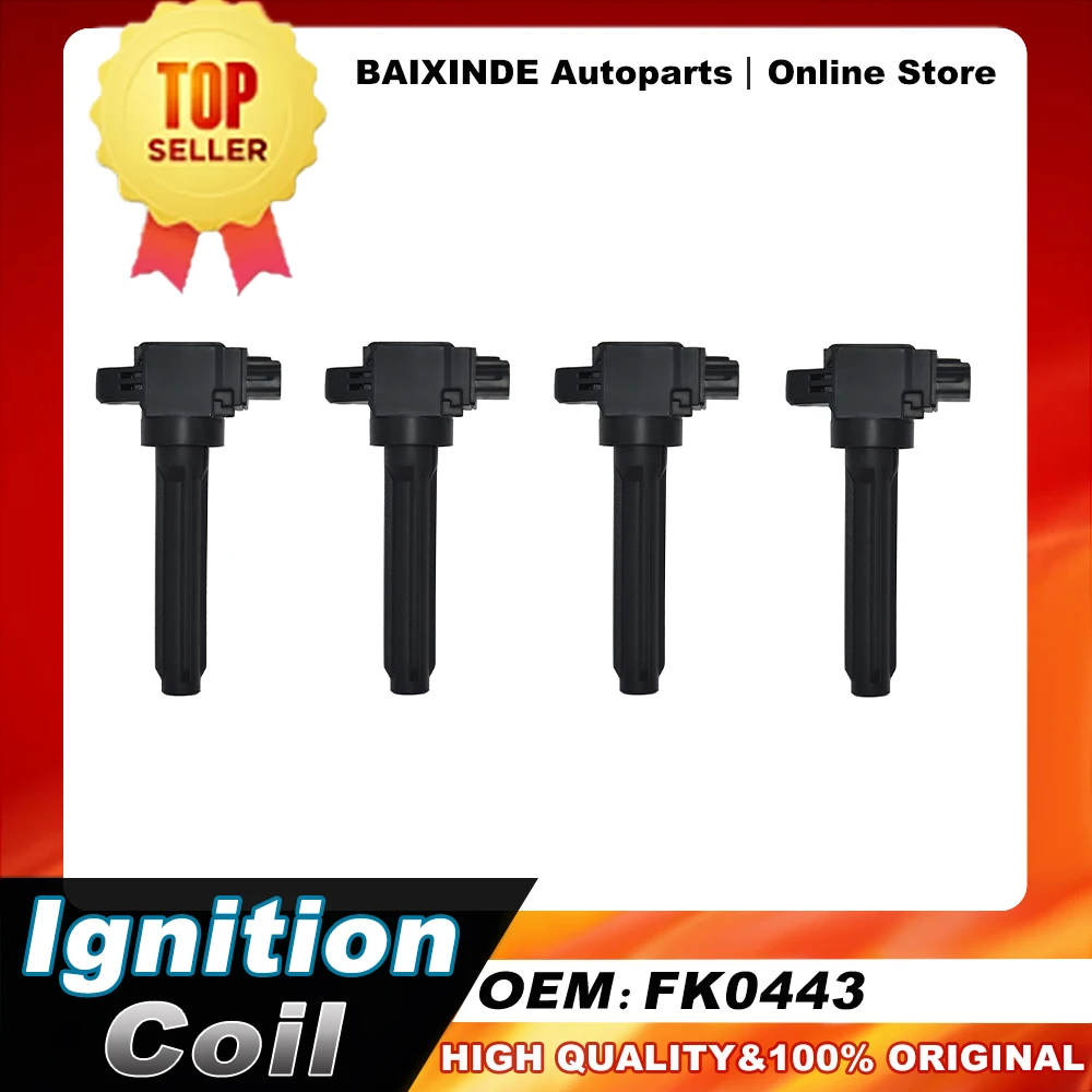 1/4 шт. OEM FK0443 1832A057 Катушка зажигания для Suzuki Mitsubishi Mirage Outlander Daihatsu новые оригинальные автомобильные аксессуары