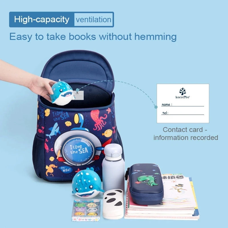 Unicorn School Backpack For Girls, Light Weight Kids Backpack ,Kindergarten Children School Bag Boys Dinosaur BookBags