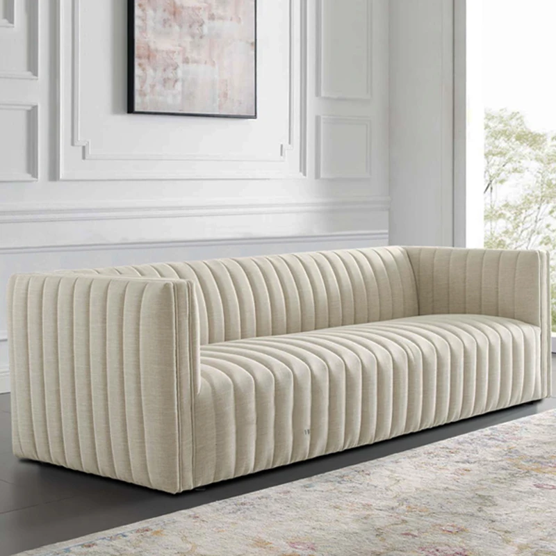 

Nordic Sponge Bed Sofa Stretch Loveseat Modern Longue Recliner Double Armchair Luxury Adult Lazy Divano Living Room Furniture