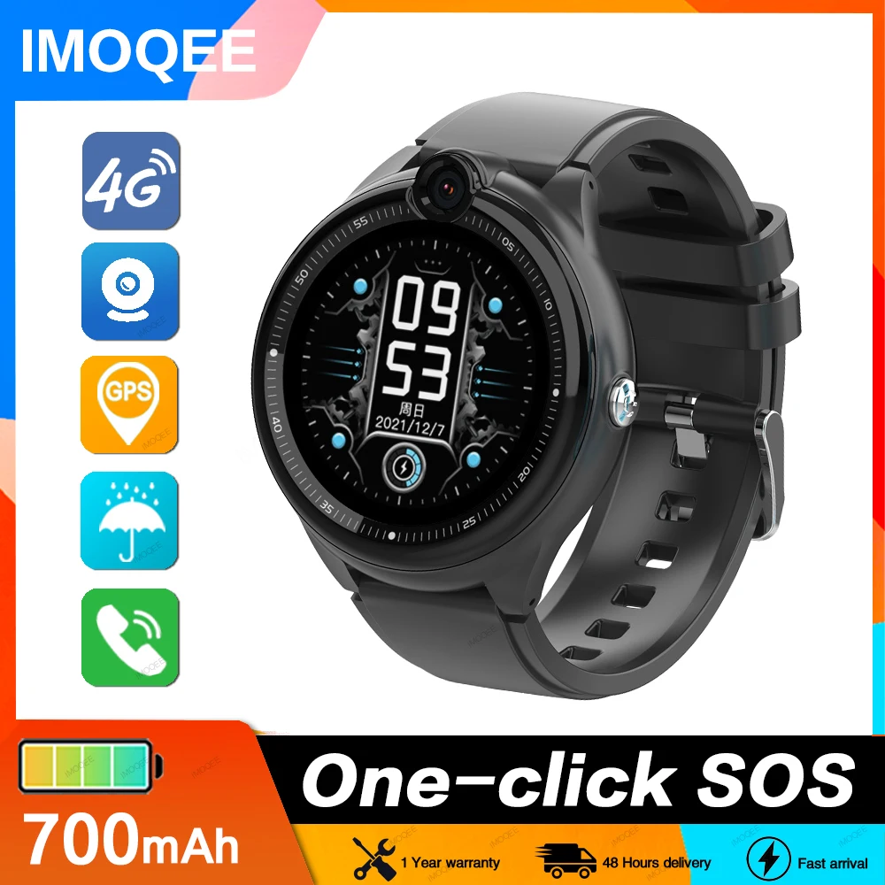 

Смарт-часы Y2 Детские с GPS, 4G, IP67, водонепроницаемые, с камерой